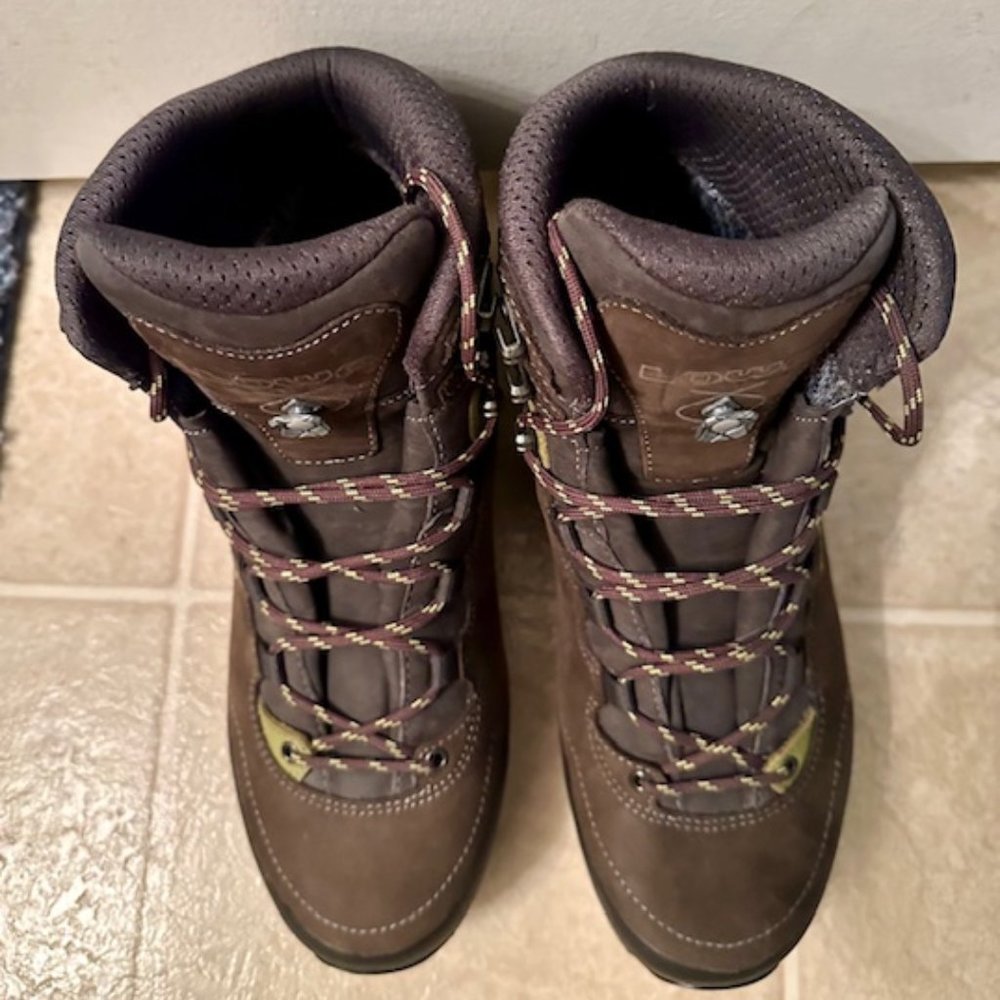 Women's Lowa Lady Light Hiking Boots **BRAND NEW** SLATE/GREEN SIZE 8.0 NO BOX - Picture 5 of 16